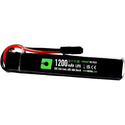 Nuprol 1200Mah 11.1V 20C Stick Type LiPo Battery