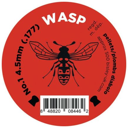 Wasp No1 Red .177 (4.5mm) Airgun Pellets Tin of 500