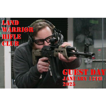 Land Warrior Rifle Club Guest Day - January 12th