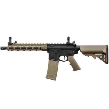 Nuprol Delta Pioneer Nomad 10" AEG Electric Airsoft Rifle - Flat Dark Earth