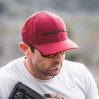 Magpul Wordmark Stetch Fit Cap - Cardinal Red