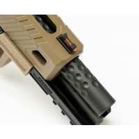 PTS ZEV - OZ9 Elite (Standard Version) GBB Pistol - Dark Earth