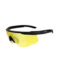 Wiley X SABER ADVANCED - Pale Yellow Lens / Matte Black Frame w/Micro Fiber Bag