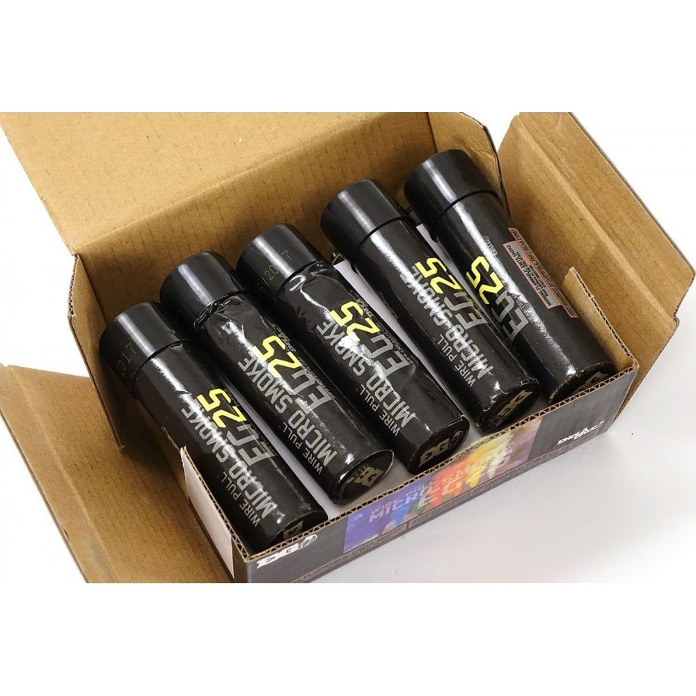 Enola Gaye EG25 Micro Wire Pull Smoke Grenade - Green - Box of 10