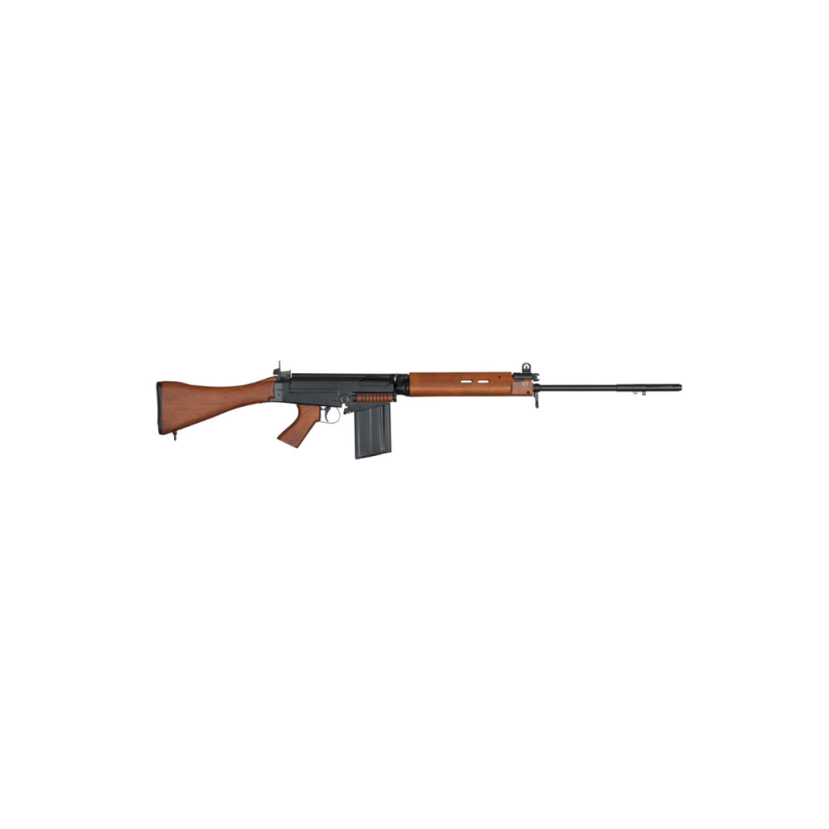 Ares L1a1 Slr Rifle Aeg Real Wood Version